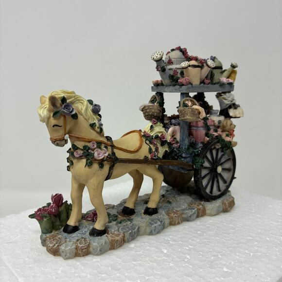 Ivy & Innocence - The Tinker's Wagon 05198 Original Box 1998 Vintage Horse Drawn - Picture 5 of 15